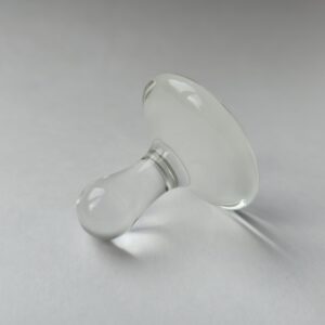 Molette à broyer en verre