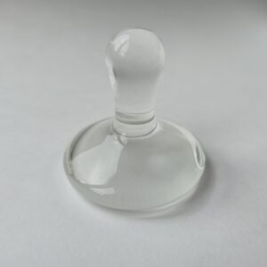 Molette à broyer en verre