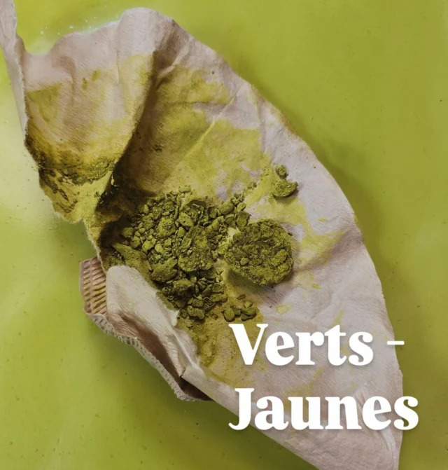 Avril s’achève sur des explorations chromatiques autour des VERTS-JAUNES, ce soir, je retrouve les pionnières du programme PAINT & PAINTING pour notre webinaire mensuel. 1h30 d’échanges autour de réflexions scientifiques et artistiques mises à l’oeuvre lors de formulations d’aquarelles et d’encres végétales.
Pendant 12 mois, chaque mois j’envoie ma sélection de pigments purs dont un 100% naturel, ainsi qu’une proposition de colorants et biensûr mon guide dédié pour vous accompagner jusqu’à la source de la Couleur.

Nous poursuivons notre quête pour le mois de Mai, avec les VERTS BLEUS.

ENTRÉE POSSIBLE DANS LE PROGRAMME CHAQUE MOIS

POSSIBILITÉ DE FINANCEMENT OU DE PRISE EN CHARGE POUR LES ARTISANES ET LES ARTISTES (formation personnalisable, sur mesure)

#PAINTANDPAINTING#artnaturel#aquarellesartisanales#watercolor#formation#colors#artistic#artetscience#chromatique#encresvegetales#naturalcolors#purepigment#pureconsciousness